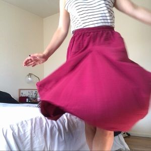 Unique Linen/Cotton blend skirt 🍒